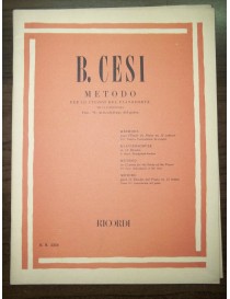 BENIAMINO CESI METODO PER LO STUDIO DEL PIANOFORTE VOL 6