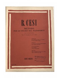BENIAMINO CESI METODO PER LO STUDIO DEL PIANOFORTE VOL 4°