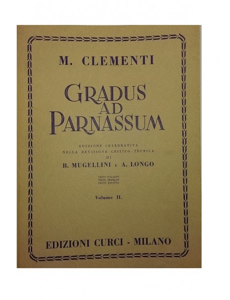 CLEMENTI GRADUS AD PARNASSUM VOL 1 CURCI
