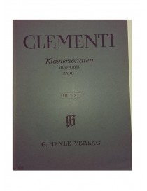 CLEMENTI KLAVIERSONATE VOL 1 URTEX