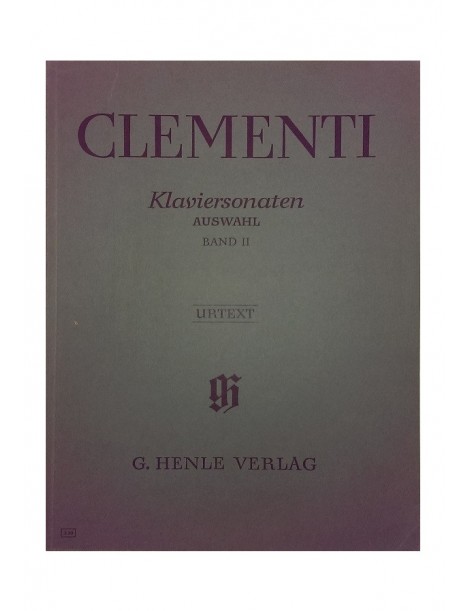 CLEMENTI KLAVIERSONATE VOL2 URTEX