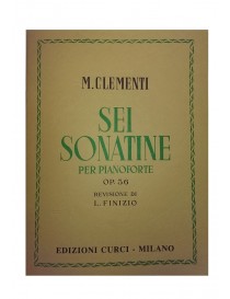CLEMENTI SEI SONATINE OP 36 PER PIANOFORTE