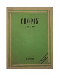 CHOPIN BOLERO PER PIANOFORTE OP 19