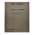 DUKAS L'APPRENTISTA STREGONE TRASCRIZIONE PER PIANOFORTE A 2 MANI