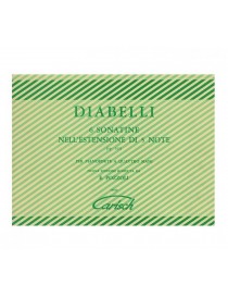 DIABELLI SEI SONATINE NELL'ESTENSIONE DI 5 NOTE OP 163