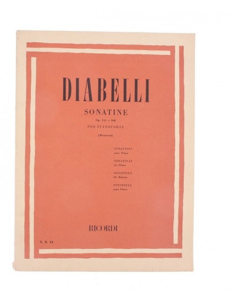 DIABELLI SONATINE OP 151 E 168