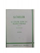 KOHLER 16 STUDI CON LA MANO FERMA OP 224