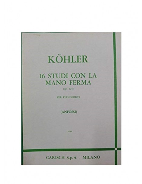 KOHLER 16 STUDI CON LA MANO FERMA OP 224