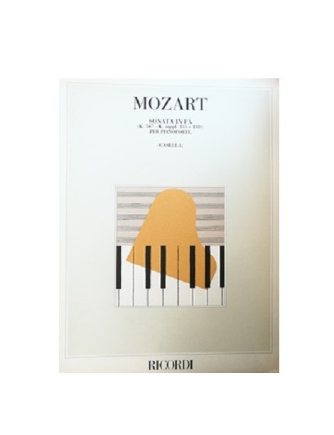 MOZART SONATA IN FA (K547- K SUPPL.135E 138)