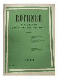 ROCHNER AVVIAMENTO ALLO STUDIO DEL PIANOFORTE PARTE 3