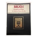 *BRUCH CONCERTO IN G MINORE OP 26 PER VIOLINO E PIANO