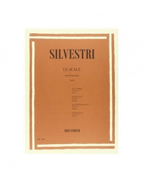 SILVESTRI LE SCALE PER PIANOFORTE VOL 2°