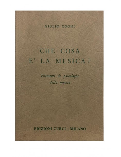 COGNI CHE COSA E' LA MUSICA