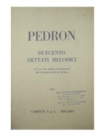 PEDRON 200 DETTATI MELODICI