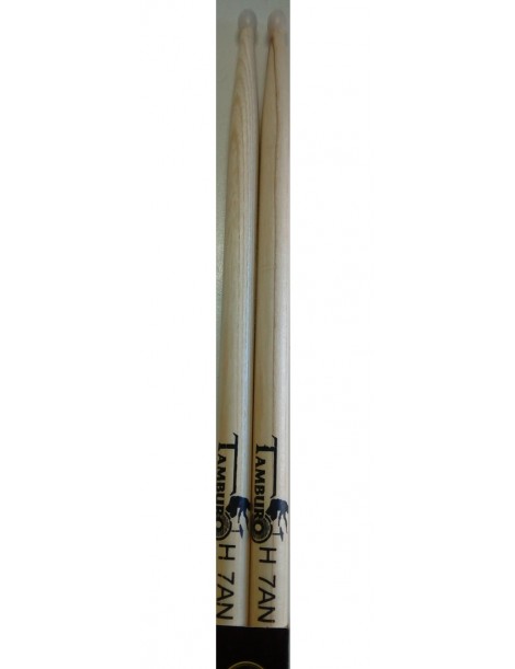 BACCHETTE TAMBURO IN HICKORY PUNTA IN PLASTICA H7AN