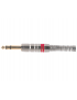 CONNETTORE JACK MASCHIO METALLO 6,3 STEREO CON MOLLA 0,7 S320