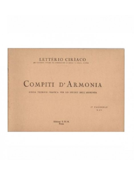 CIRIACO COMPITI D'ARMONIA VOL 2