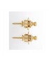 COPPIA BOTTONE STRAPLOCK DORATI AP0608-002