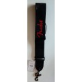 TRACOLLA FENDER IN NYLON LOGO FENDER ROSSO