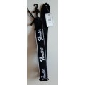 TRACOLLA FENDER LOGO BIANCO RUNNING LOGO STRAP