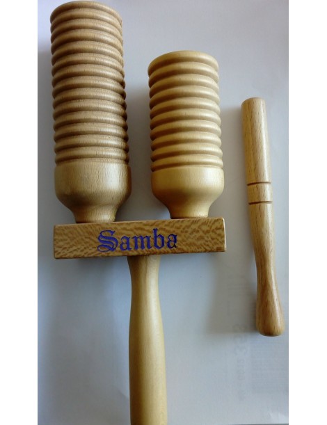 WOOD BLOCK-GUIRO DOPPIO