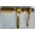 WOOD BLOCK-GUIRO PROFESSIONALE DOPPIO CON BATTENTE