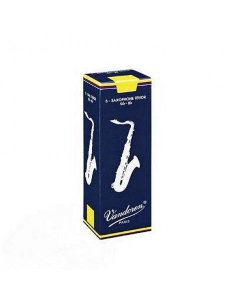 CONFEZIONE 5 ANCE VANDOREN TRADITIONAL BLU SAX TENORE N°3