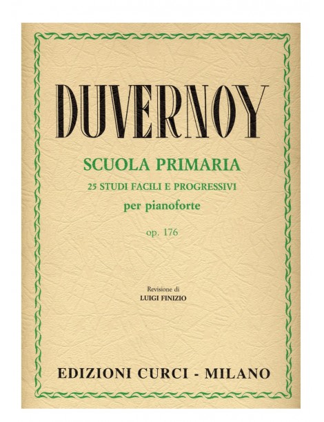 DUVERNOY SCUOLA PRIMARIA OP 176