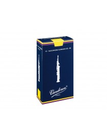 CONFEZIONE 10 ANCE VANDOREN TRADIZIONAL BLU SAX SOPRANO N°2,5