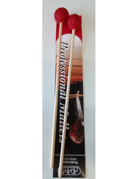 BATTENTE ADAMS PER MARIMBA MB1 ROSSE