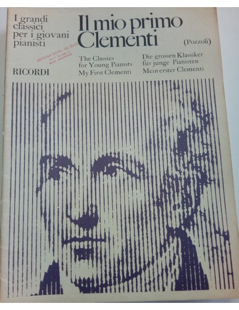 IL MIO PRIMO CLEMENTI RACCOLTA DI PEZZI FACILI PER PIANOFORTE