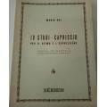 MARIO GOI 10 STUDI -CAPRICCIO PER IL RITMO E L'ESPRESSIONE PER FISARMONICA