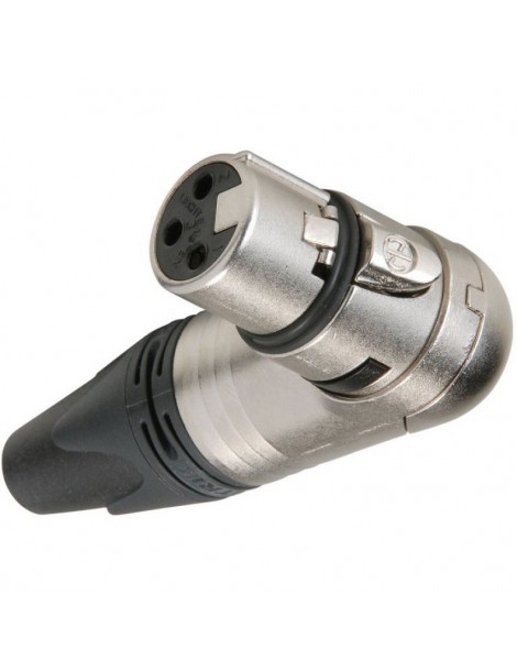 CONNETTORE A PIPA XLR NEUTRICK FEMINA VOLANTE NC3FRX