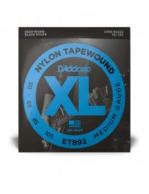 MUTA D'ADDARIO PER BASSO NYLON TAPEWOUND ETB92 50/105