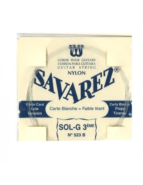 CORDA SINGOLA SAVAREZ 523B LOW TENSION 3°