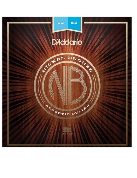 MUTA D'ADDARIO CHITARRA ACUSTICA NB1253 NICKEL BRONZE