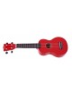 UKULELE SOPRANO MAHALO SMILE RED