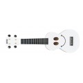 UKULELE SOPRANO MAHALO SMILE WHITE