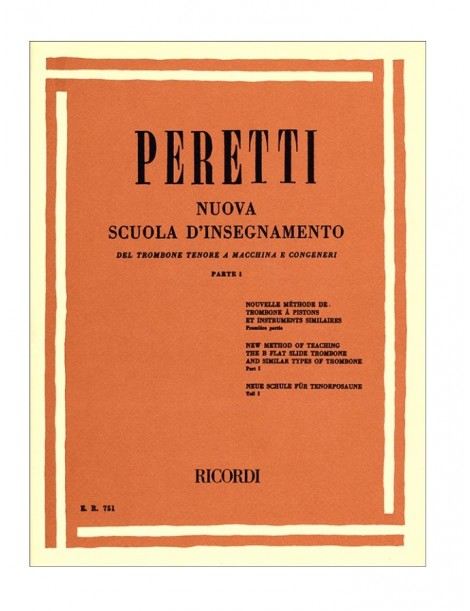 PERETTI NUOVA SCUOLA D'INSEGNAMENTO DELLA TROMBA IN SI b