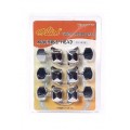 MECCANICHE ALICE PER CHITARRA ACUSTICA 3+3 AL-015P