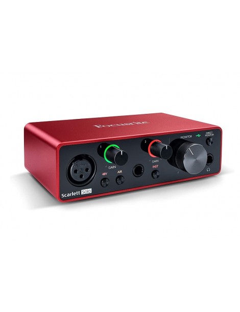 SCHEDA AUDIO FOCUSRITE SCARLETT SOLO 3rd GEN