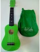 UKULELE SOPRANO DE SALVO UKSGR VERDE CON BORSA