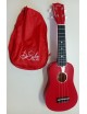 UKULELE SOPRANO DE SALVO ROSSA CON BORSA