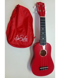UKULELE SOPRANO DE SALVO ROSSA CON BORSA