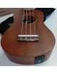 UKULELE SOPRANO DE SALVO ELETTRIFICATA  MOGANO UKMSEQ