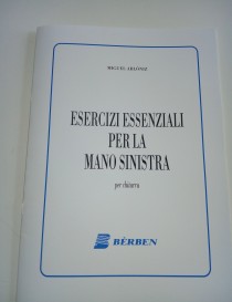 ABLONIZ ESERCIZI ESSENZIALI MANO SINISTRA PER CHITARRA
