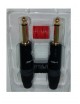 COPPIA CONNETTORI PROFESSIONALI PROEL DH JACK 6,3 MONODHJ63MBK2