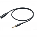 CAVO SEGNALE BILANCIATO PROEL MT 1 XLR MASCHIO / JACK 6,3 MASCHIO STEREO CHL230LU1