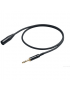 CAVO SEGNALE PROEL CHL230LU1 MT 1 XLR MASCHIO / JACK 6,3 MASCHIO STEREO