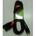 PROEL CAVO PROFESSIONALE AUDIO CHLP330LU3 2 RCA MASCHIO / 2 XLR MASCHIO MT 3